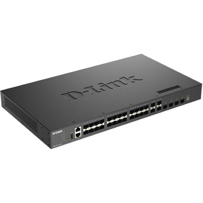 D-Link DXS-3410-32SY Switch Gestionable L3 con 28 puertos SFP+ y 4 puertos SFP28